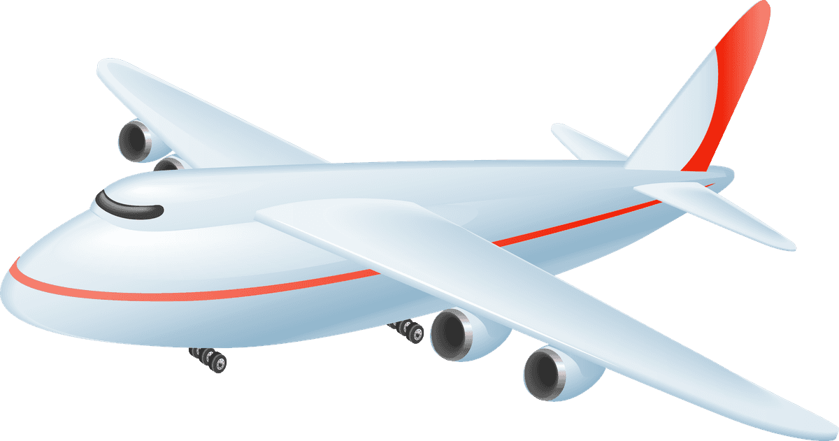 stylish world transport design vector featuring a modern airplane for travel projects