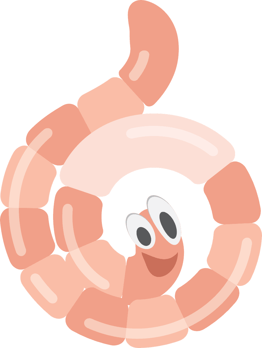 worms earthworm icons vector set for educational purposes and nature-themed projects