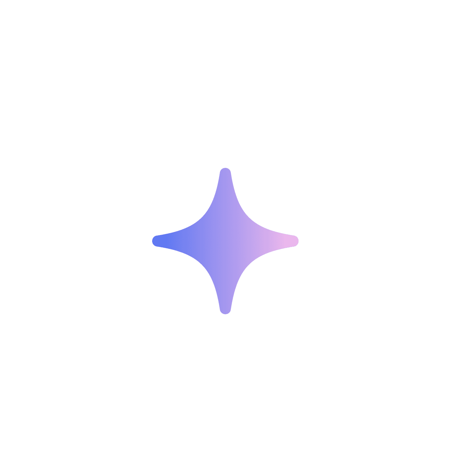 Y2K dazzling 4-pointed purple star element