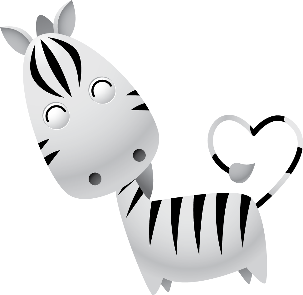 zebra animal cartoons animal cartoons pack