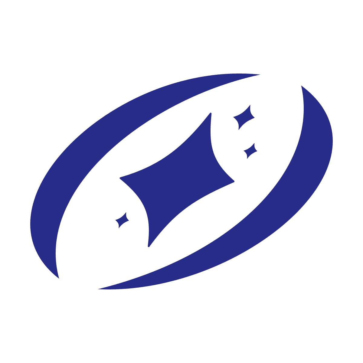elegant blue rugby ball icon sticker design