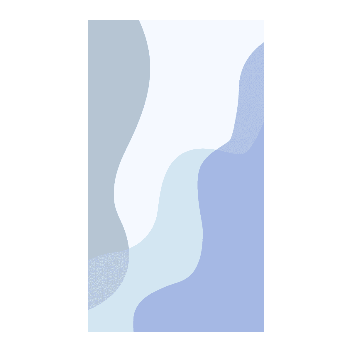 abstract flowing shapes backdrop with soft blue and gray color palette