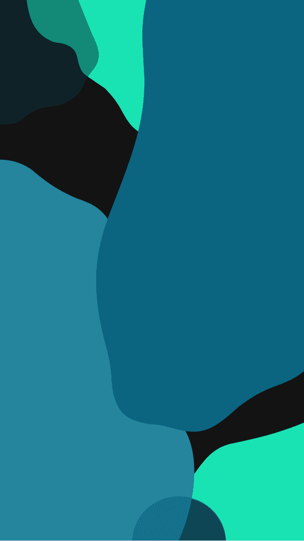abstract background with fluid organic shapes in shades of blue and teal for modern visuals