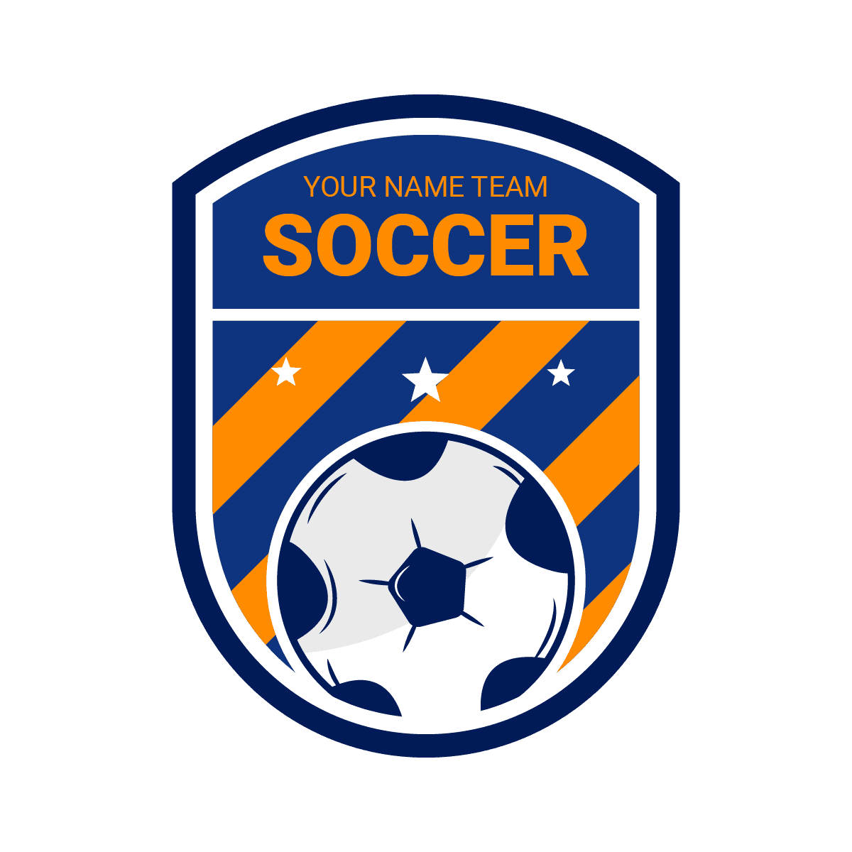 vibrant soccer team emblem vector logo design