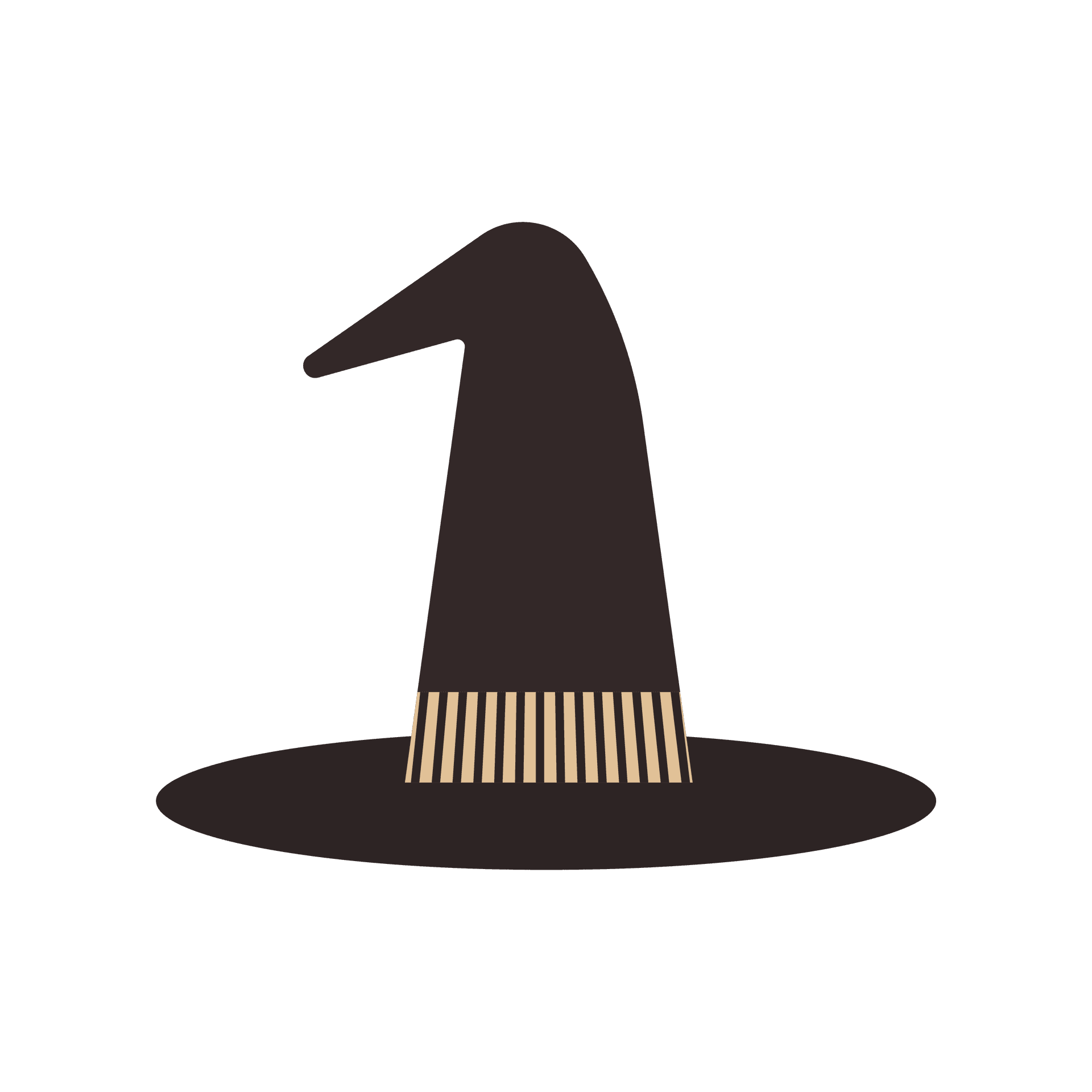 minimalist halloween-themed icons in cartoon style for spooky seasonal decorations