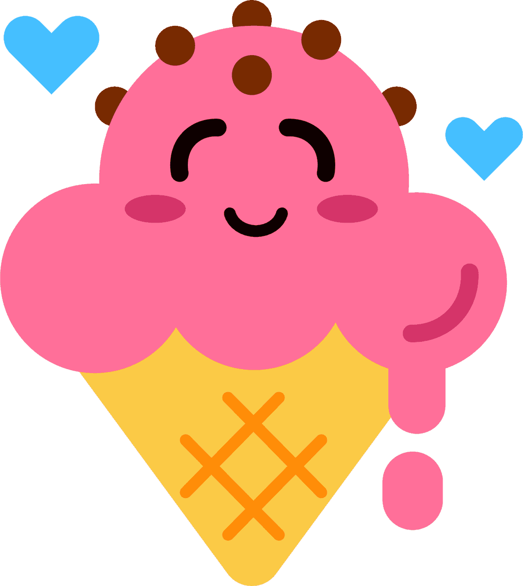 fun and quirky food character illustrations for social media campaigns and children's learning apps