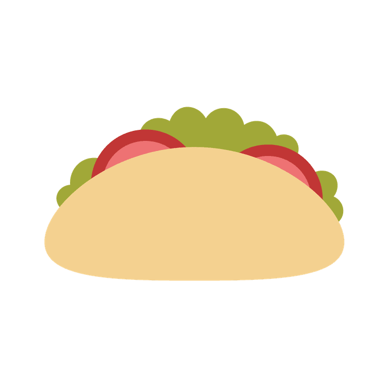 vibrant meal illustrations featuring classic fast food items for menus and promotional materials