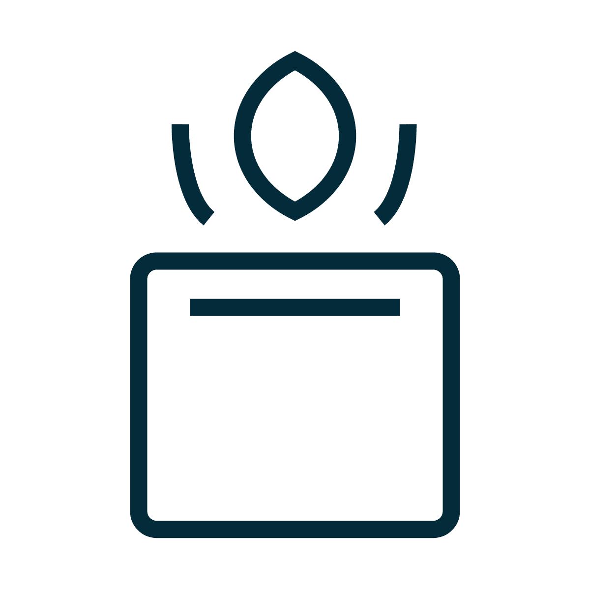 hairstyling tools silhouette icons in flat style for mobile apps