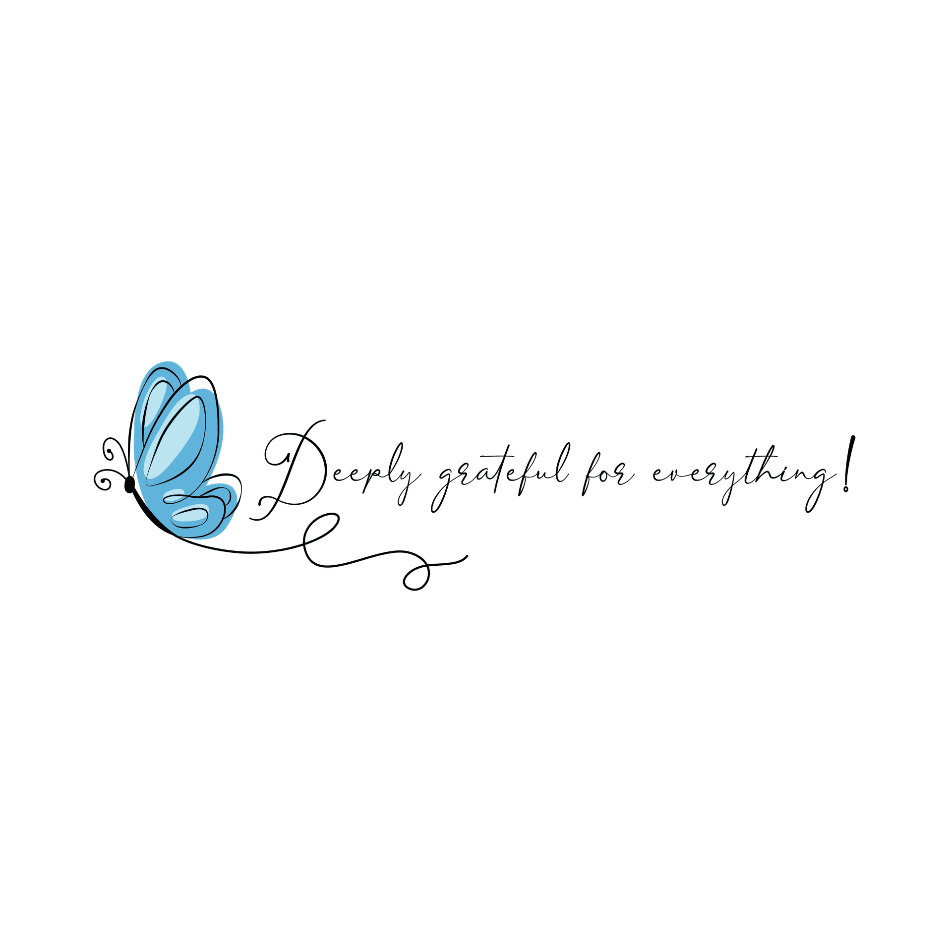 elegant floral and butterfly template with delicate line art for nature-themed projects