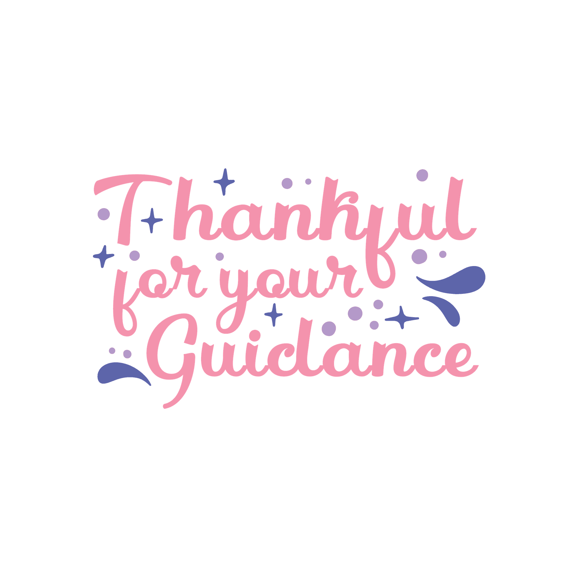 whimsical thankful text overlays with pastel tones and floral accents for heartfelt and creative projects