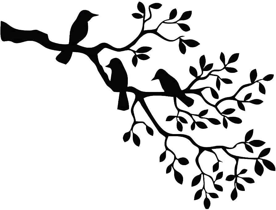 Bird Silhouette Wall Art: Design and Composition