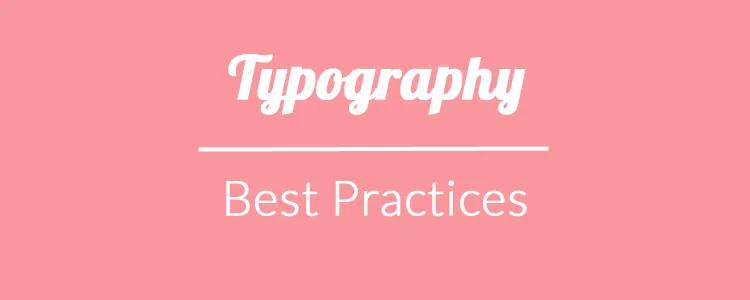 Typography in Web Design: Best Practices and Considerations
