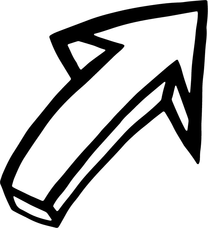 arrow icon sets d dynamic handdrawn sketch