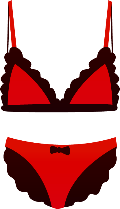 bvd lingerie store element illustration
