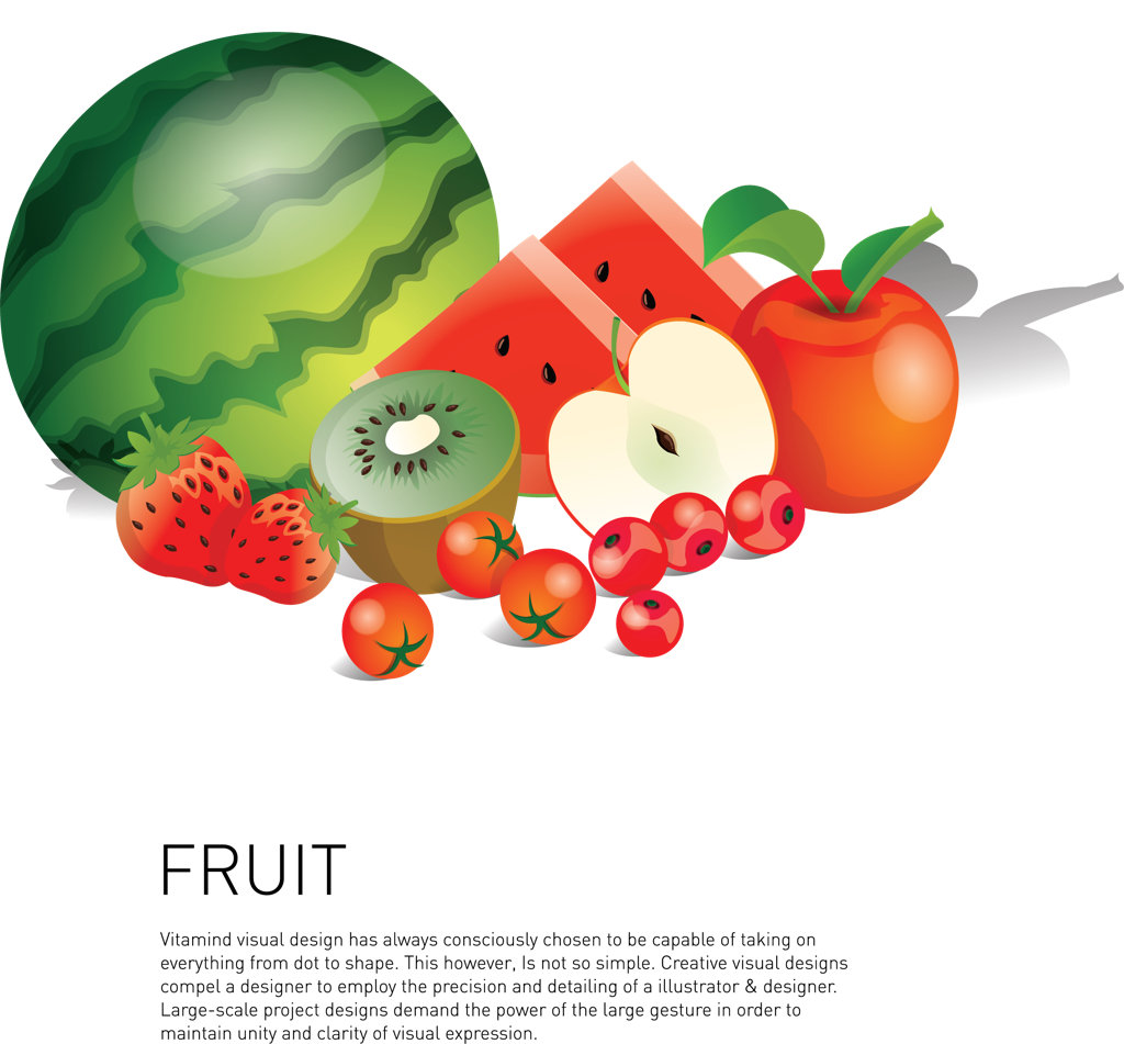 commodity fruit and vegetable icon material objects