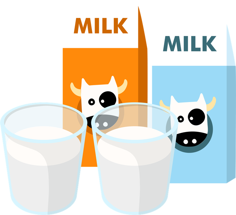 glass of milk milk products elements cow cheese transportation icons