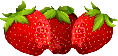 strawberry pile fresh vegetables fruits