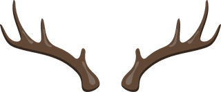 animalhorns-horn-antlers-set-ramhorn-parts-vector-illustration-masculine-horns-of-hunting-415860