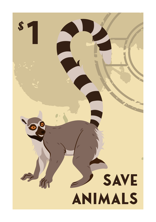animalstamps-animals-save-stamps-collection-retro-design-wild-species-sketch-208405