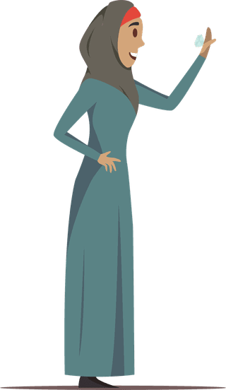 standingworking-arabic-woman-illustration-353255
