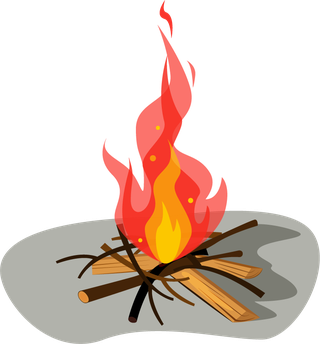 bonfirefire-firewood-illustration-591013