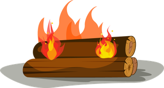 bonfirefire-firewood-illustration-599423