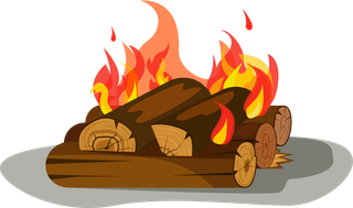 bonfirefire-firewood-illustration-593726
