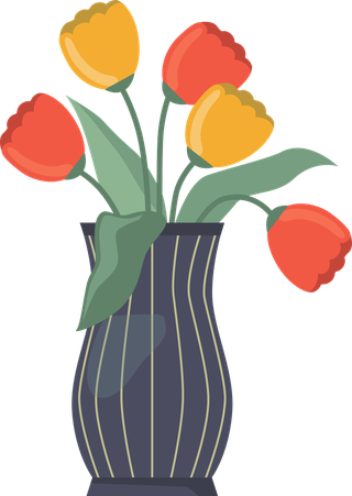 bouquetof-flowers-flowers-in-vase-flower-arrangements-illustration-116995