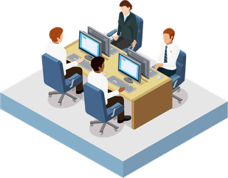businesseducation-coaching-and-meeting-isometric-459065