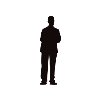 businessmanstanding-silhouette-with-difference-pose-492566