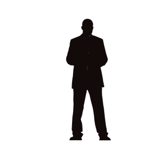 businessmanstanding-silhouette-with-difference-pose-497184