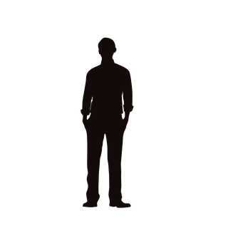 businessmanstanding-silhouette-with-difference-pose-499923