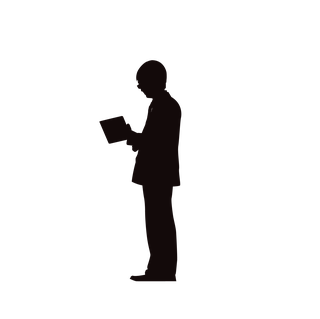 businessmanstanding-silhouette-with-difference-pose-502538
