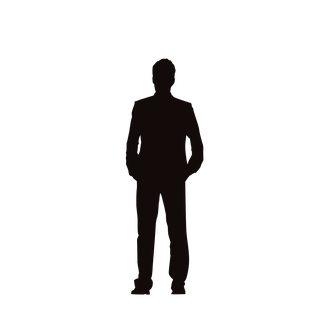 businessmanstanding-silhouette-with-difference-pose-505537