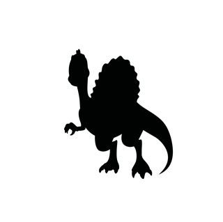 cartoondinosaur-character-silhouette-777508