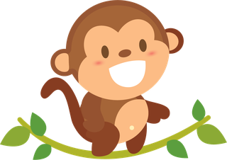 cartoonfunny-climbing-monkey-character-48502
