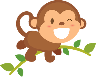 cartoonfunny-climbing-monkey-character-53554
