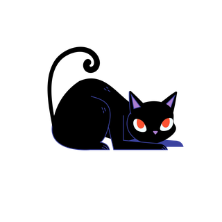 cuteblack-purple-cat-with-red-eyes-865794