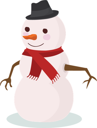 christmassingle-cute-smiling-snowman-illustration-362374