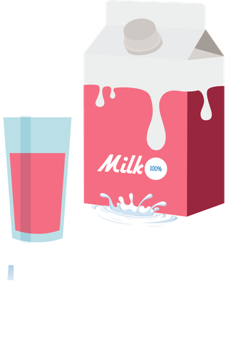 corporateidentity-sets-splashing-milk-logo-pink-decoration-869912