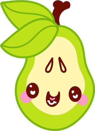 cutecartoon-pear-mascot-pear-character-604173