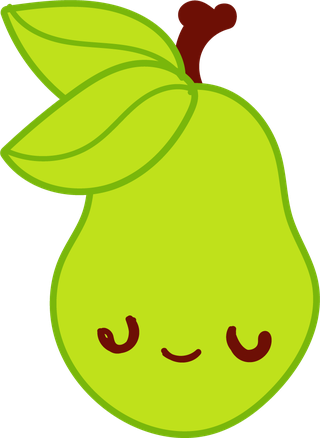cutecartoon-pear-mascot-pear-character-619563