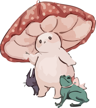 cutemushroom-friend-mushroom-baby-funny-407592