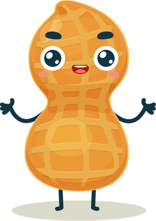 cutepeanut-mascot-peanut-characters-with-cartoon-style-224543