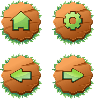 designcomplete-set-score-button-game-pop-up-icon-window-elements-creating-medieval-rpg-video-games-210740