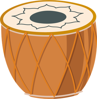 drumindia-design-elements-cuisines-music-instruments-sketch-573620