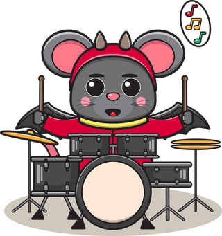 drummingmouse-illustration-of-cute-mouse-with-halloween-costume-playing-drum-12817