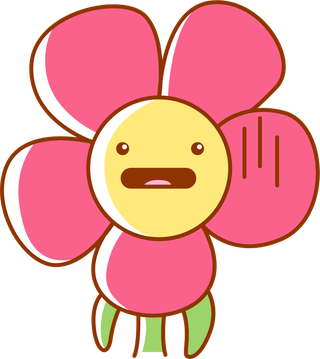 emoticonflower-sticker-element-309815
