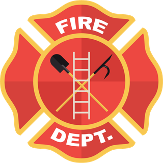firefighterlogo-firefighter-isolated-colored-icon-set-46249