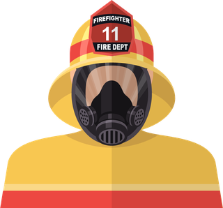 firemanfirefighter-isolated-colored-icon-set-662703